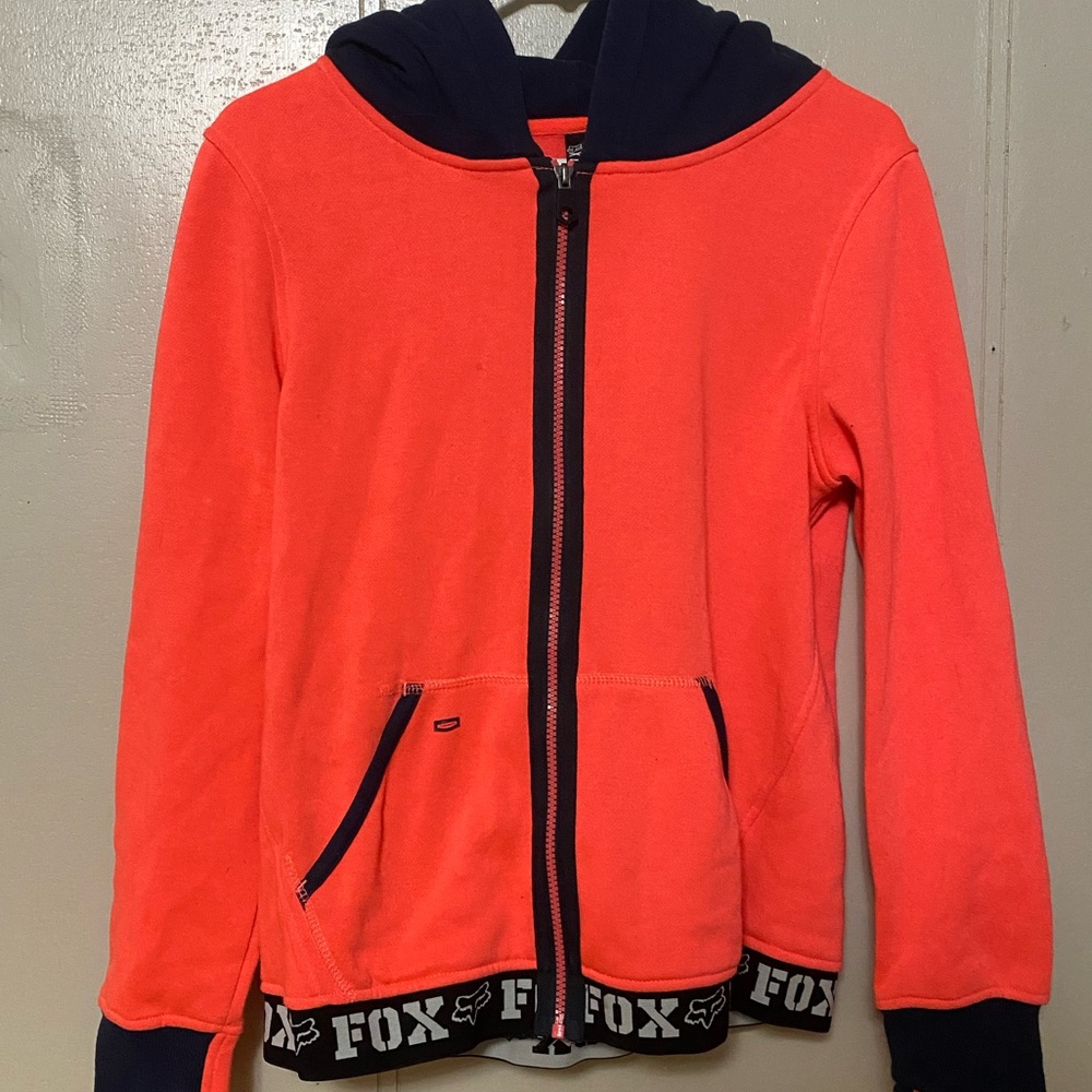 Bright Fox Zip Up Jacket